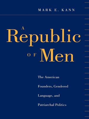 A Republic of Men - ebook